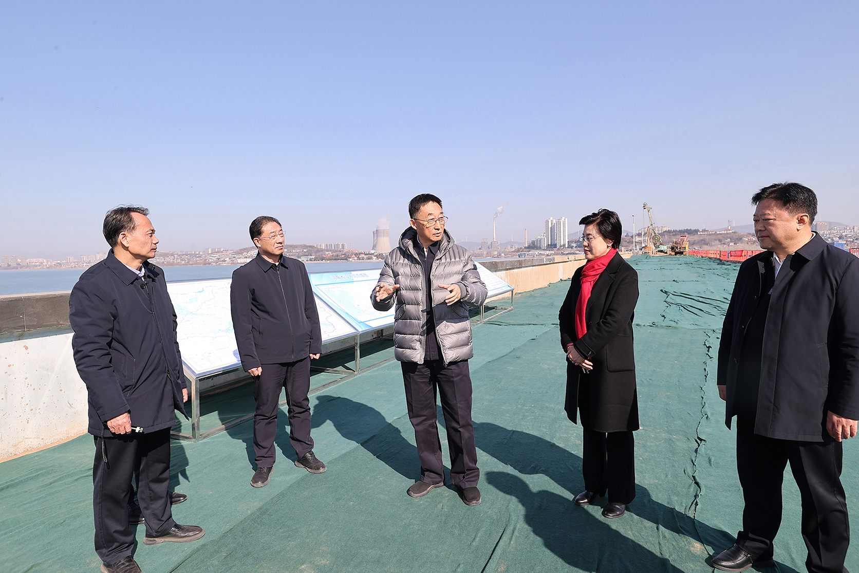 刘宁到平顶山市调研水利工程冬春岁修工作(图2)