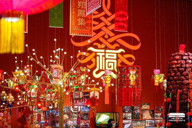 中国非遗馆新展开启沉浸式“过年”呈现120余项春节相关非遗项目(图1)